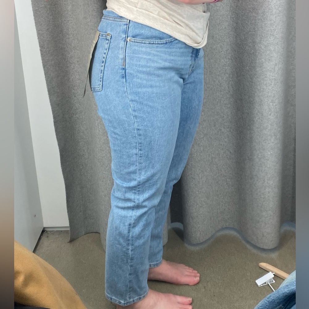 Everlane Curvy Cheeky Ankle Straight Leg Jeans